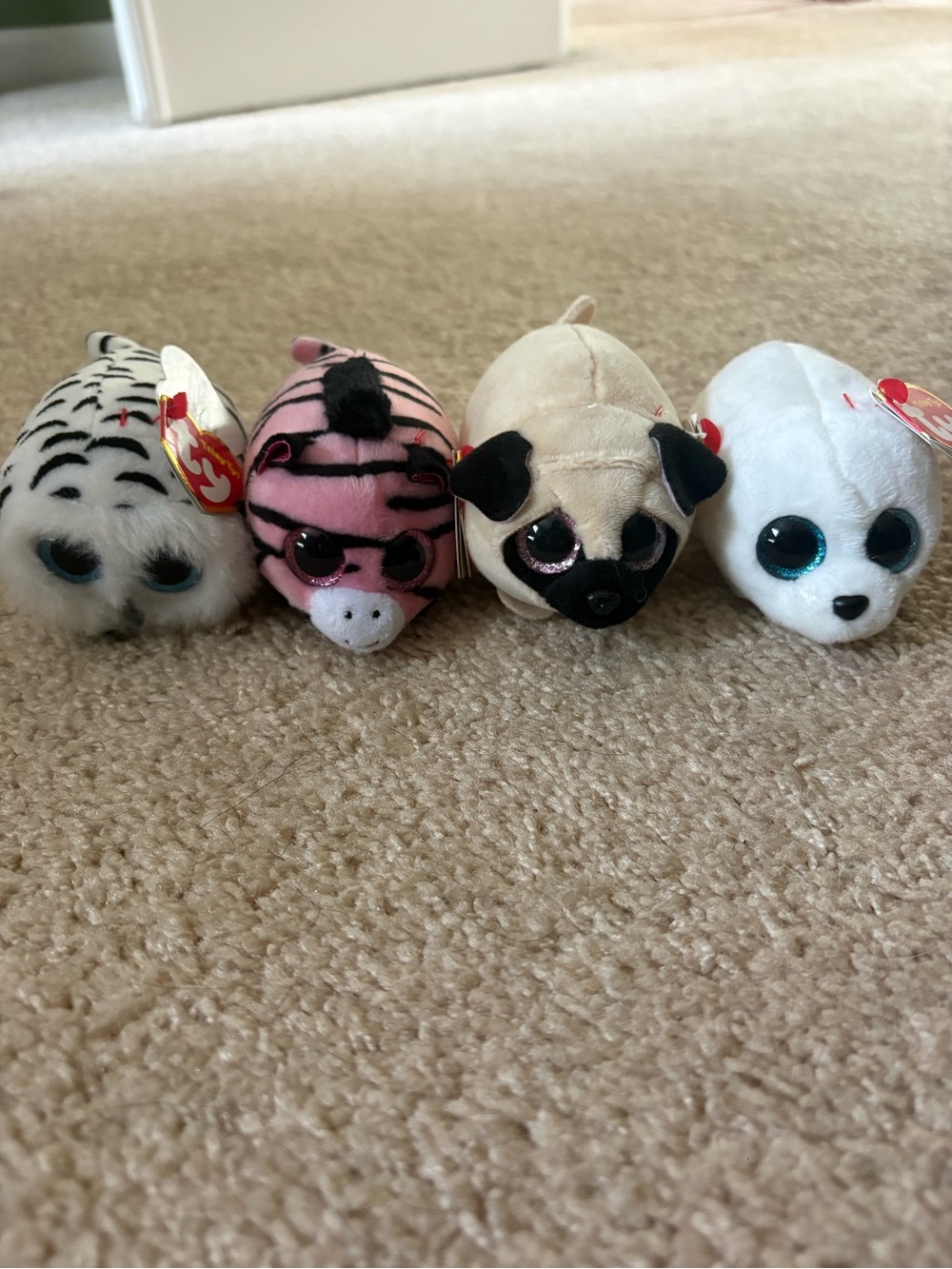 Ty beanie baby stackable stuffed animals 4 pack
